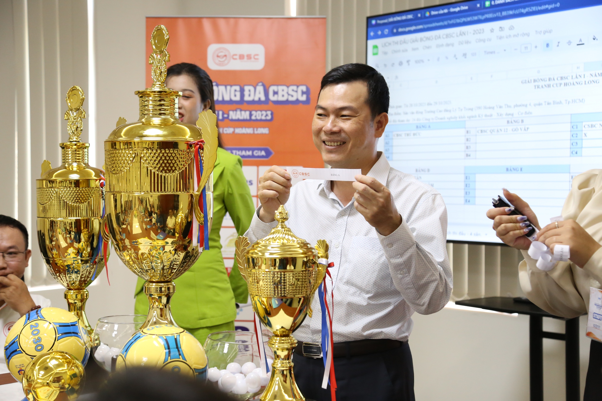 Hấp dẫn Giải Bóng đá phong trào CBSC 2023 tranh Cúp Hoàng Long