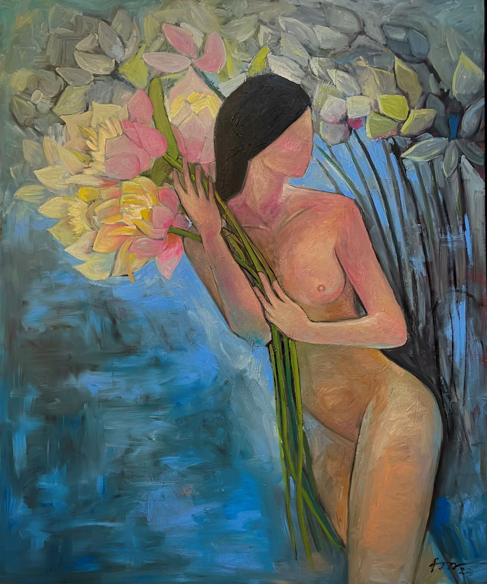 C&oacute; g&igrave; trong triển l&atilde;m tranh nude của nh&oacute;m 10 họa sĩ? - Ảnh 1.