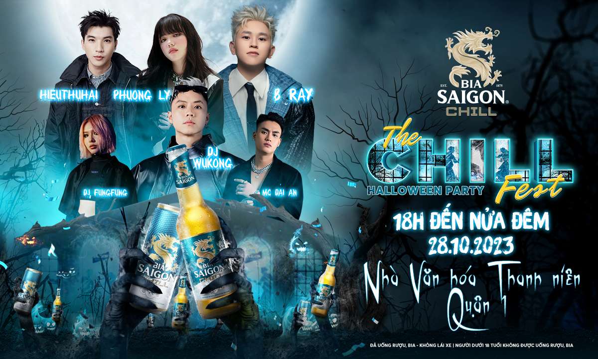 Dạ tiệc tương tác Halloween giữa lòng thành phố, tại sao không? - Ảnh 1.