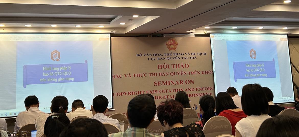 Hội thảo “Khai thác và thực thi bản quyền trên không gian mạng”