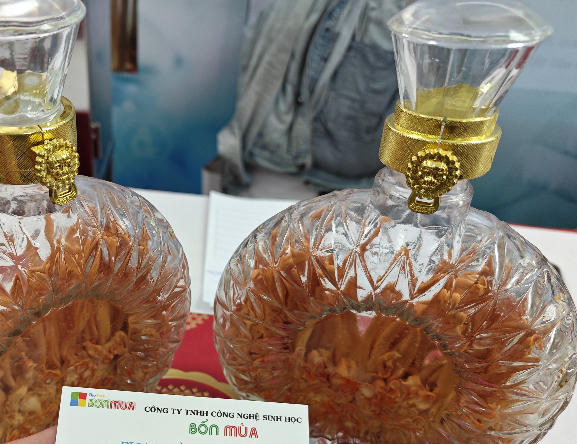 S&acirc;m Ngọc Linh gi&aacute; 200 triệu đồng/kg được trưng b&agrave;y tại... chợ c&ocirc;ng nghệ - Ảnh 8.