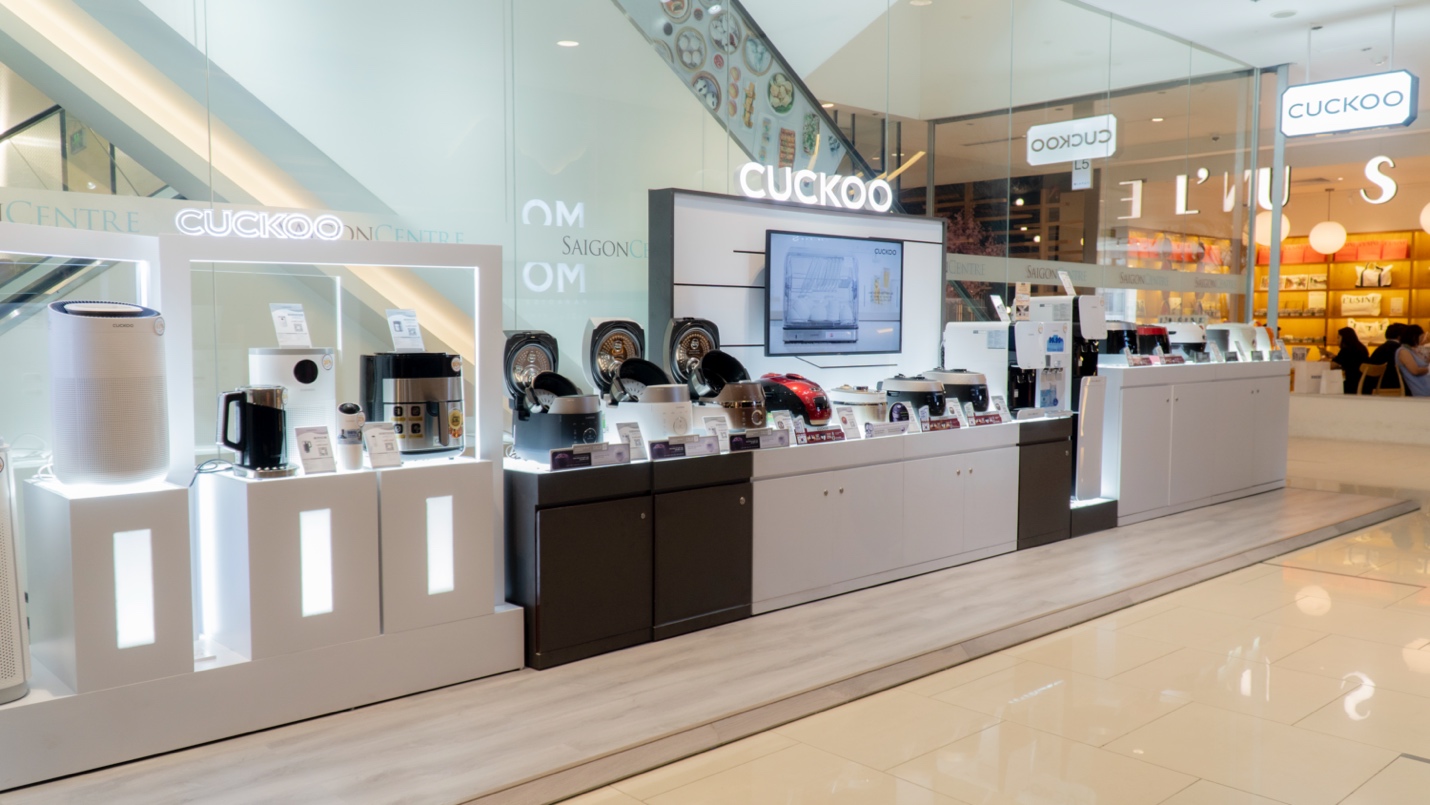 Cuckoo Vina khẳng định vị thế với loạt cửa h&agrave;ng mới tại c&aacute;c th&agrave;nh phố lớn - Ảnh 2.