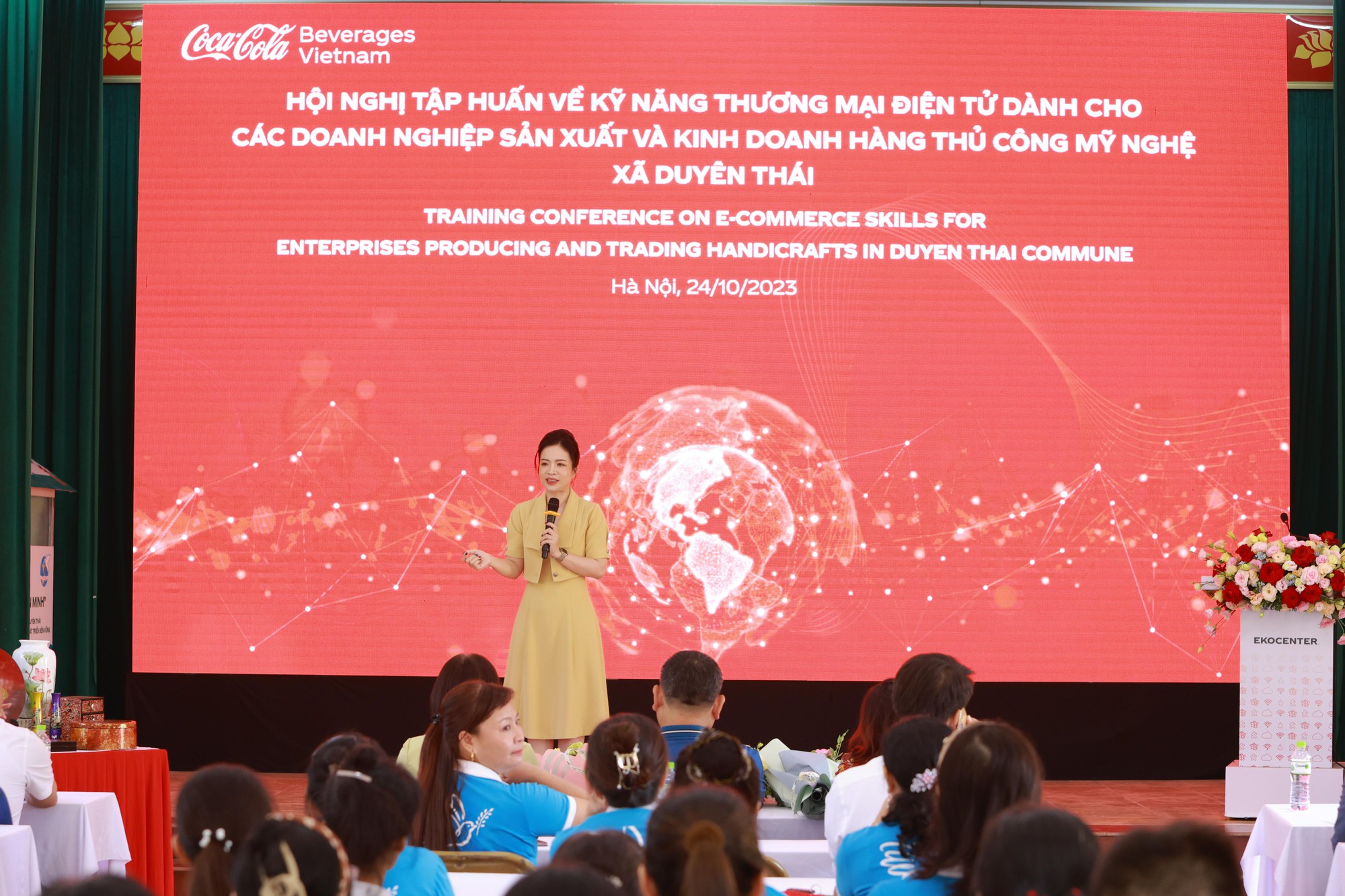Coca-Cola Việt Nam hỗ trợ đào tạo kỹ năng cho làng nghề thủ công