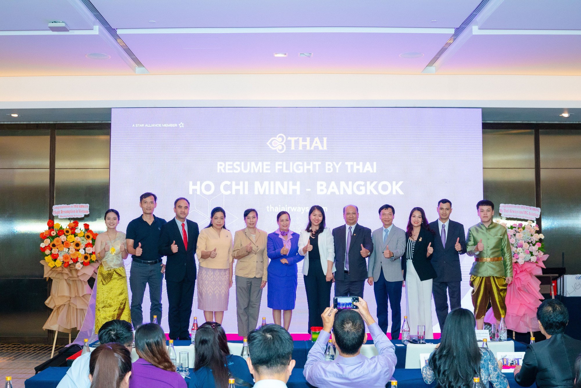 Thai Airways khai trương đường bay trở lại Việt Nam