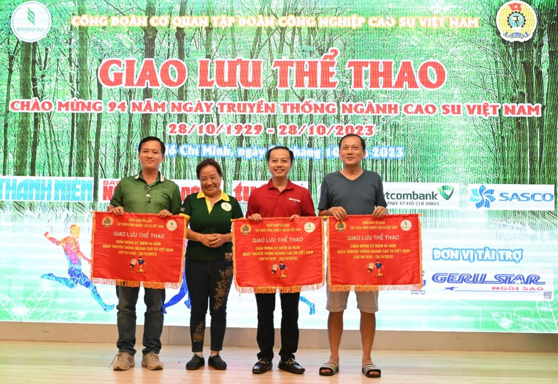Hội thao kỷ niệm 94 năm truyền thống ngành Cao su Việt Nam
