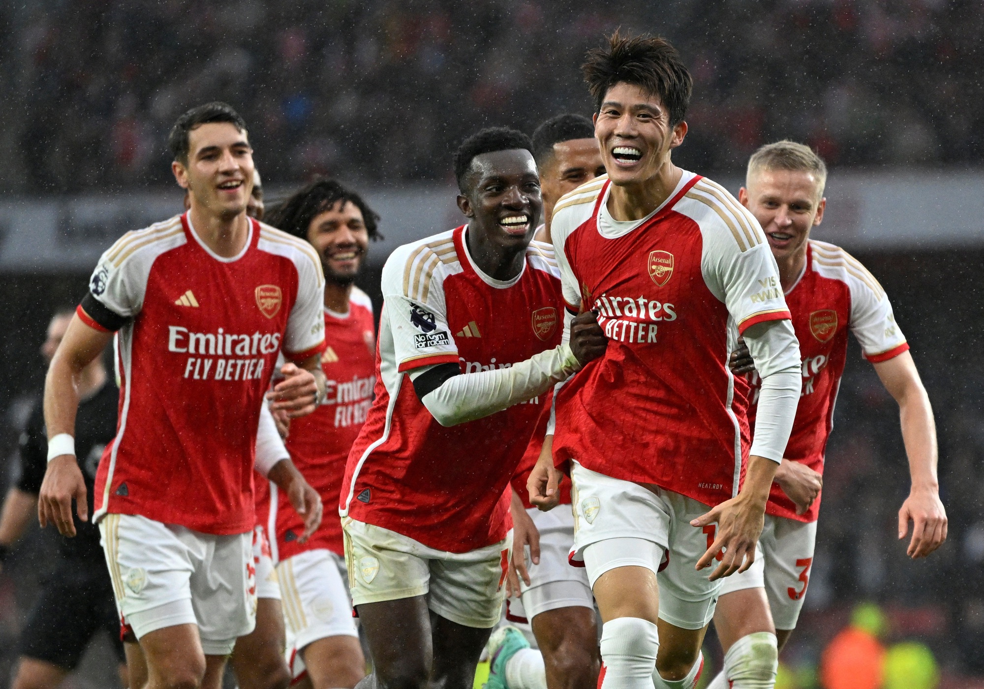 Hat-trick Nketiah nhấn ch&igrave;m Sheffield United, Arsenal thăng hoa Ngoại hạng Anh - Ảnh 4.