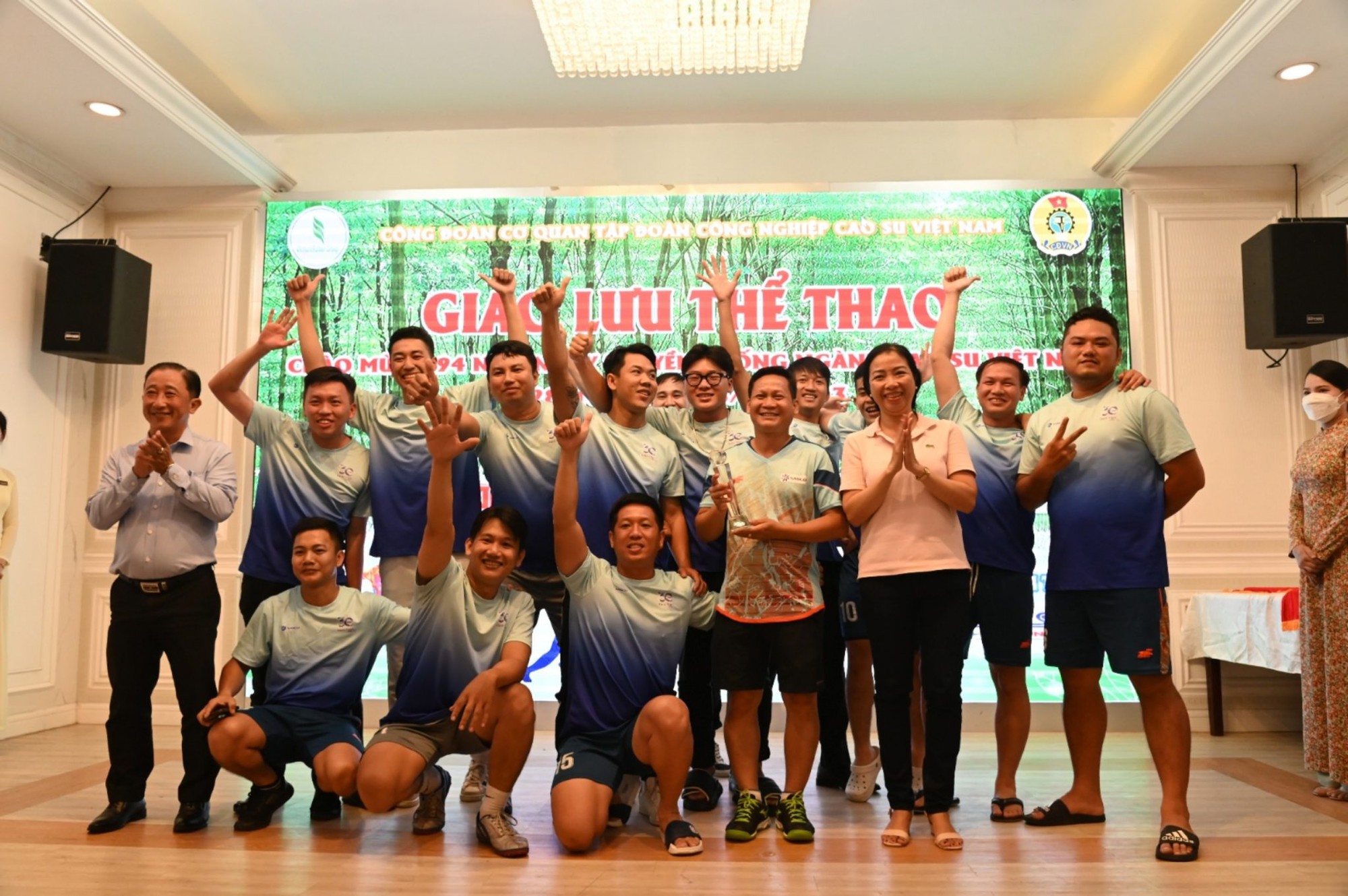 Hội thao kỷ niệm 94 năm truyền thống ng&agrave;nh Cao su Việt Nam - Ảnh 2.