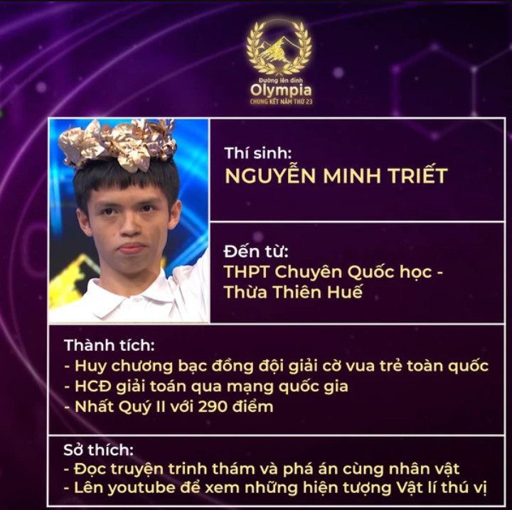 4 nh&agrave; leo n&uacute;i v&agrave;o chung kết Đường l&ecirc;n đỉnh Olympia 2023 c&oacute; th&agrave;nh t&iacute;ch khủng cỡ n&agrave;o? - Ảnh 3.