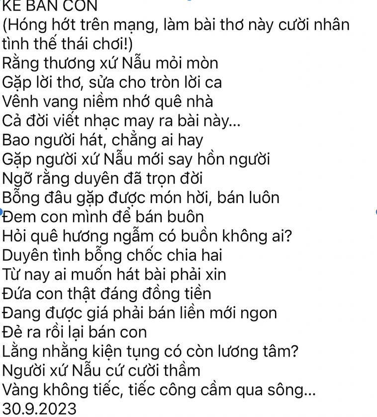 Thông tin mới về vụ một nhạc sĩ ở Mỹ đề nghị xử lý hình sự ca sĩ Kiều Lệ - Ảnh 1.