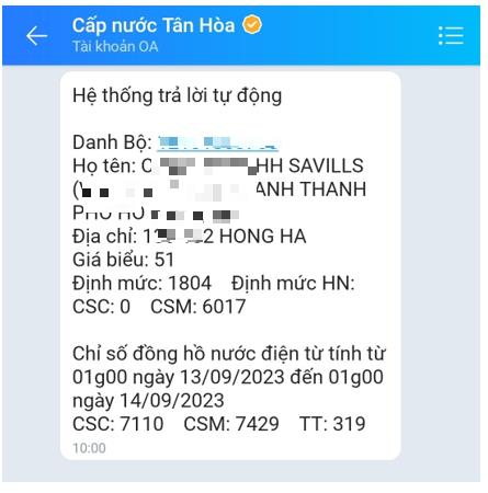 Công ty Cổ phần Cấp nước Tân Hòa ứng dụng tự động hóa và chuyển đổi số trong công tác chăm sóc khách hàng - Ảnh 4.