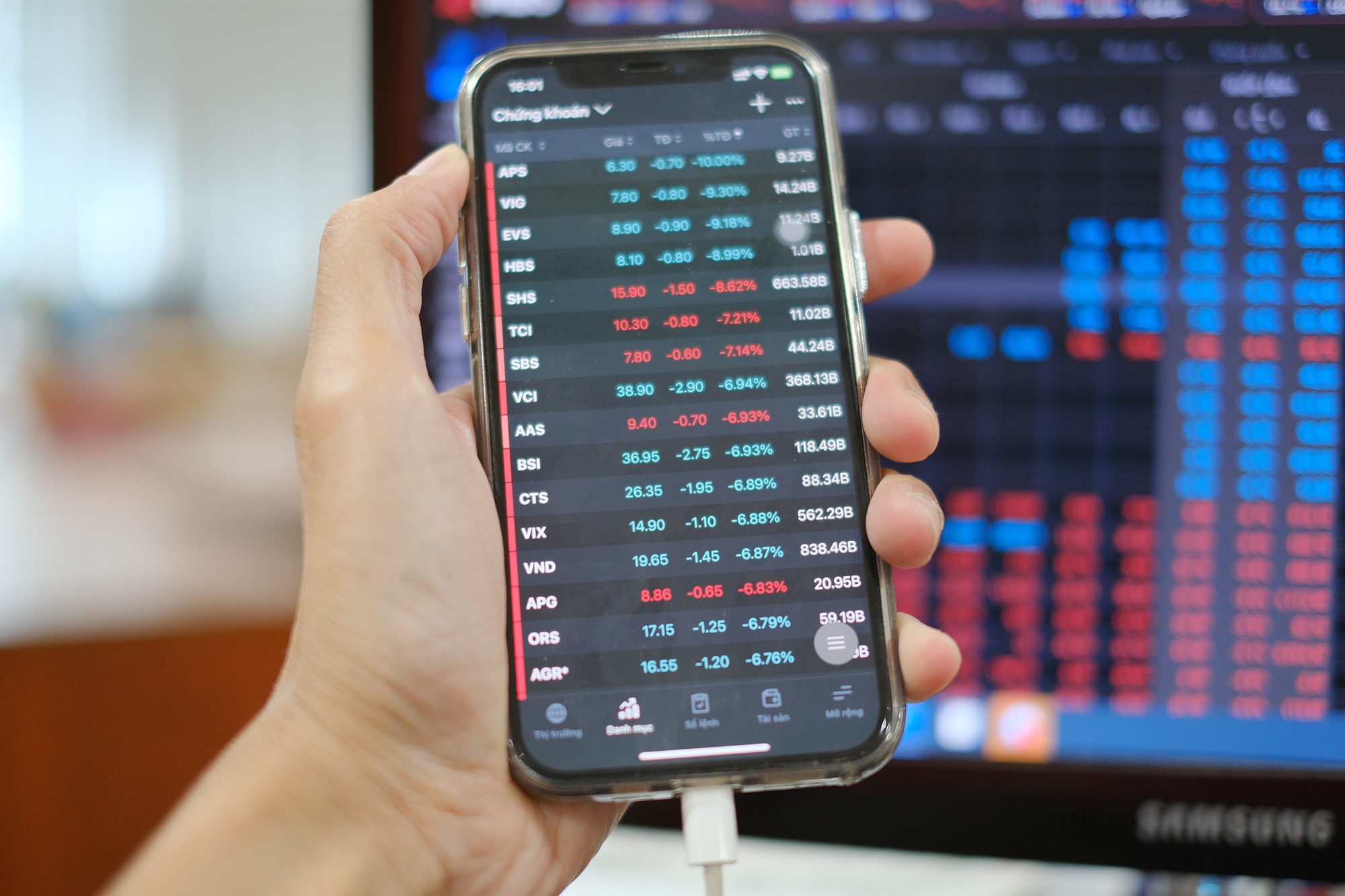 Điều gì khiến VN-Index mất gần 40 điểm, cổ phiếu giảm sàn la liệt?