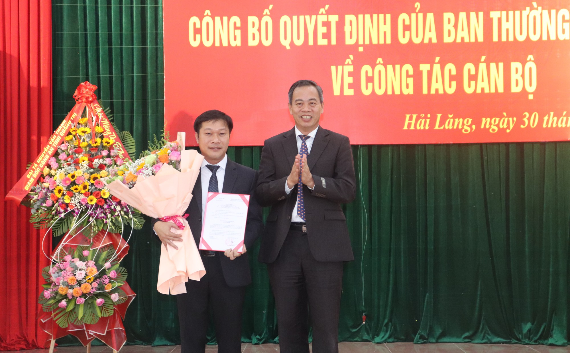 Quảng Trị điều động, bổ nhiệm nhiều cán bộ chủ chốt