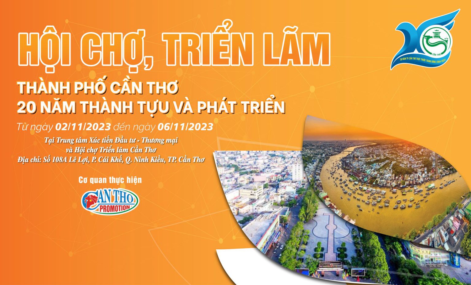 Cần Thơ tổ chức hội chợ triển lãm thành tựu 20 năm trực thuộc trung ương
