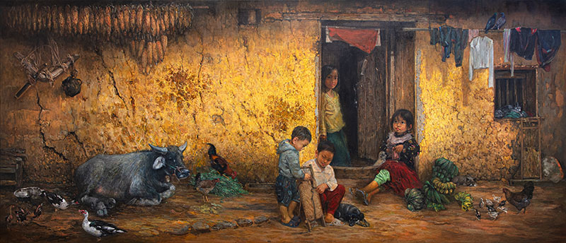 Những đ&ocirc;i mắt v&ugrave;ng cao g&acirc;y &aacute;m ảnh của họa sĩ B&ugrave;i Văn Tuất - Ảnh 4.