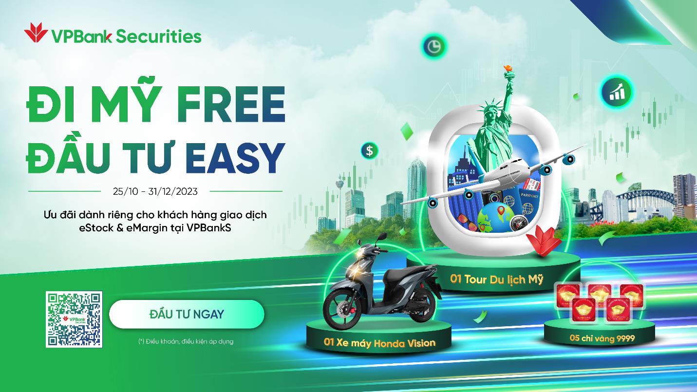 Chứng khoán VPBank tặng chuyến du lịch Mỹ cho khách hàng