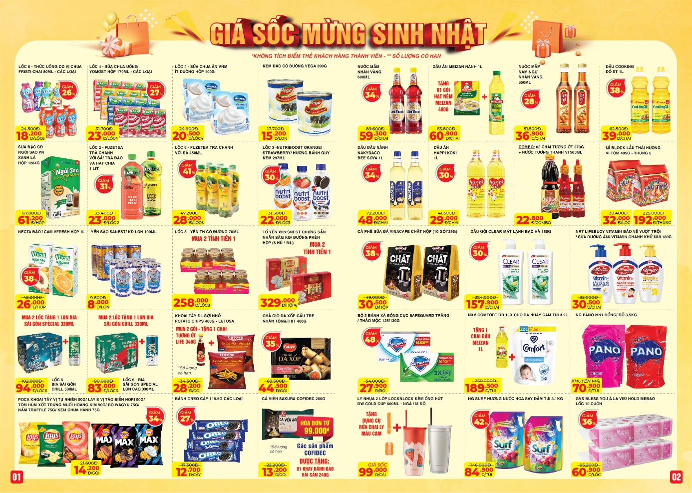 Hàng ngàn sản phẩm giảm giá mừng sinh nhật SATRA - Ảnh 3.