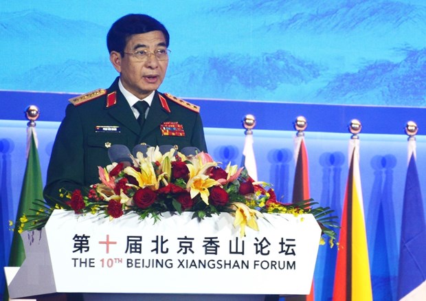 Đại tướng Phan Văn Giang nêu chính sách "4 không" tại diễn đàn ở Trung Quốc