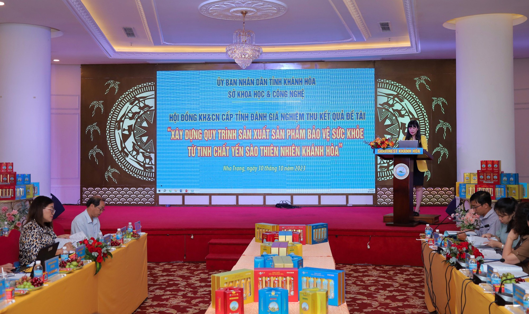 Đề t&agrave;i khoa học cấp tỉnh về tinh chất yến s&agrave;o thi&ecirc;n nhi&ecirc;n đạt loại xuất sắc - Ảnh 2.