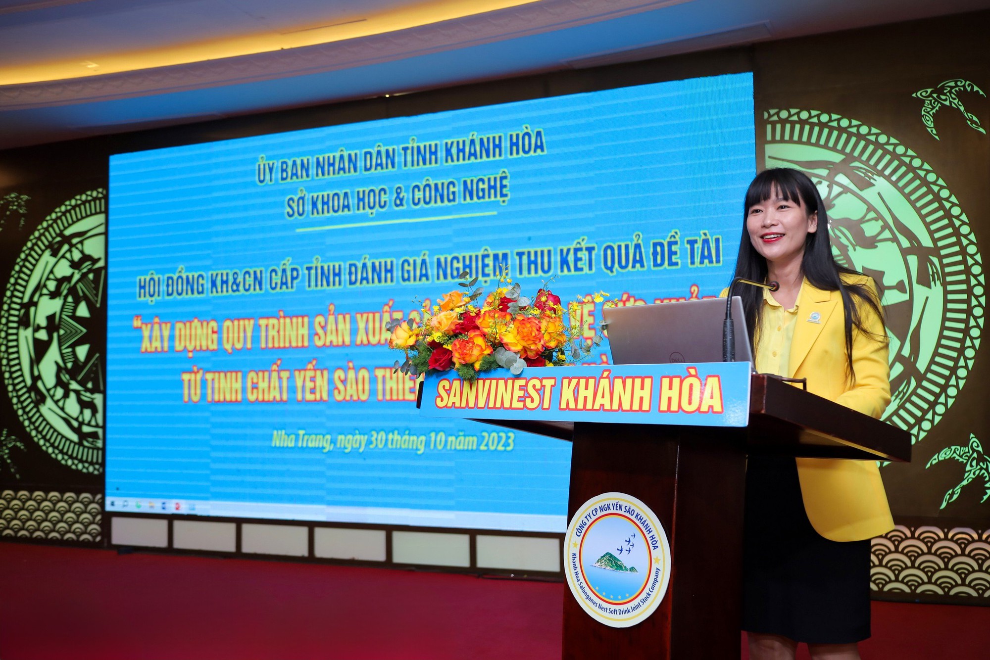 Đề t&agrave;i khoa học cấp tỉnh về tinh chất yến s&agrave;o thi&ecirc;n nhi&ecirc;n đạt loại xuất sắc - Ảnh 1.