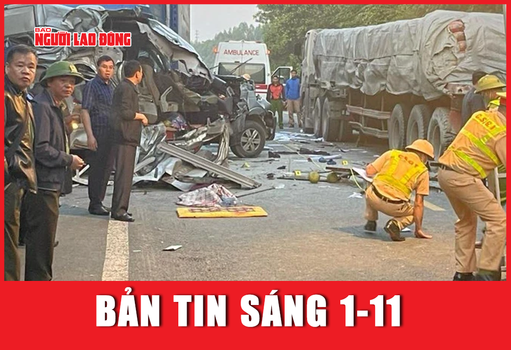 Thời sự sáng 1-11: Thành Bưởi có dấu hiệu trốn thuế; Thêm nạn nhân nguy kịch trong vụ tai nạn ở Lạng Sơn