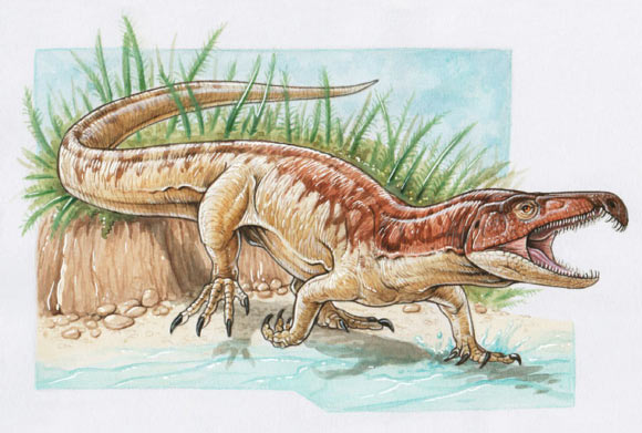 Ấn Độ: Phát hiện "quái vật Tây Bengal" giống T-rex lai cá sấu