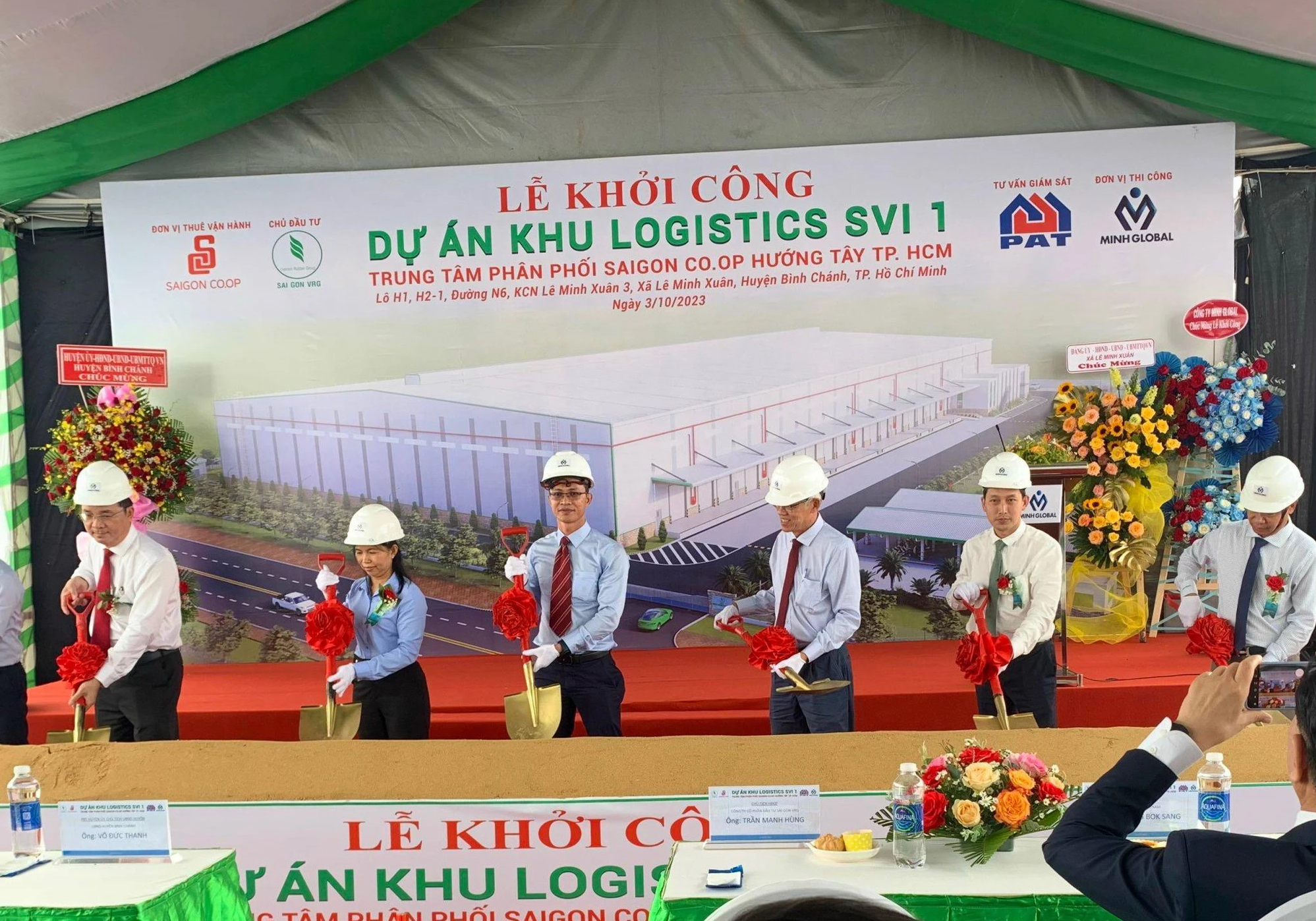 Khởi công kho Saigon Co.op hướng Tây TP HCM