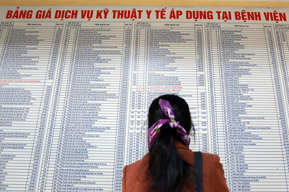 Viện ph&iacute; c&oacute; thể tăng mạnh v&igrave; t&iacute;nh đủ chi ph&iacute; cấu th&agrave;nh - Ảnh 1.