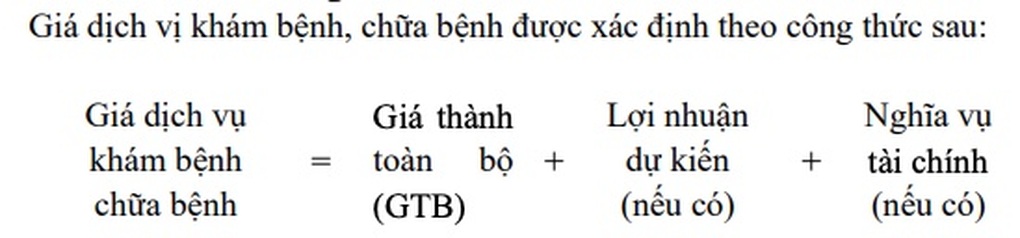 Viện ph&iacute; c&oacute; thể tăng mạnh v&igrave; t&iacute;nh đủ chi ph&iacute; cấu th&agrave;nh - Ảnh 3.