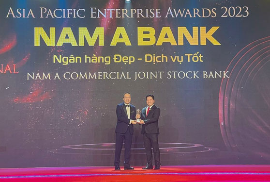 Nam A Bank nhận nhiều giải thưởng uy tín
