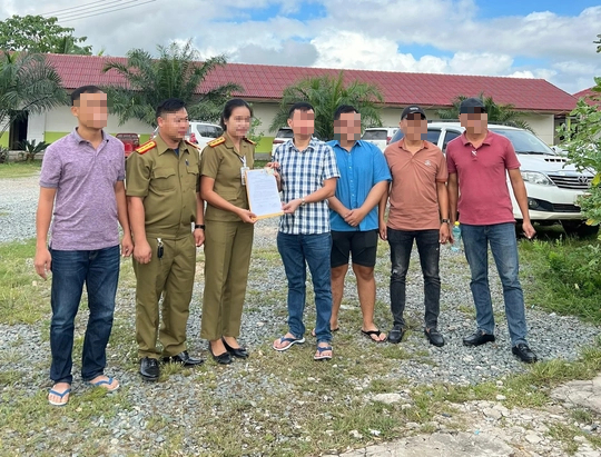 Giải cứu thanh niên bị lừa sang khu vực "Tam giác vàng"