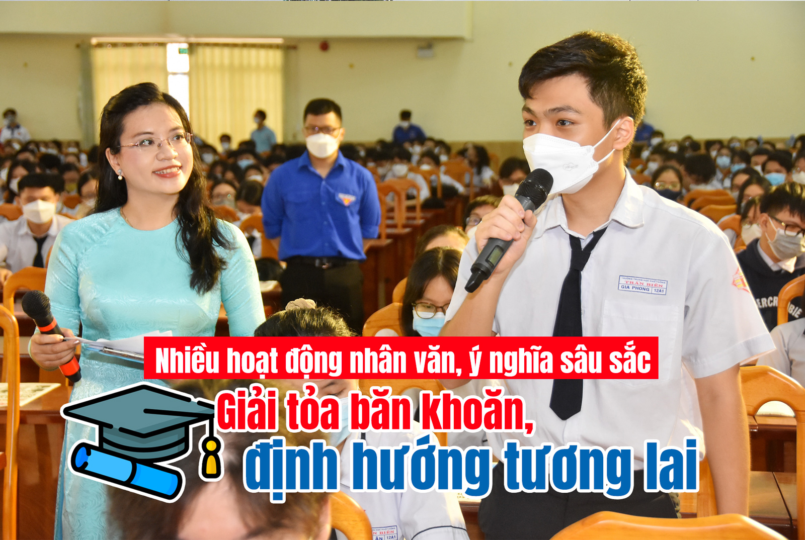 Giải tỏa băn khoăn, định hướng tương lai cho học sinh vùng Đông Nam Bộ