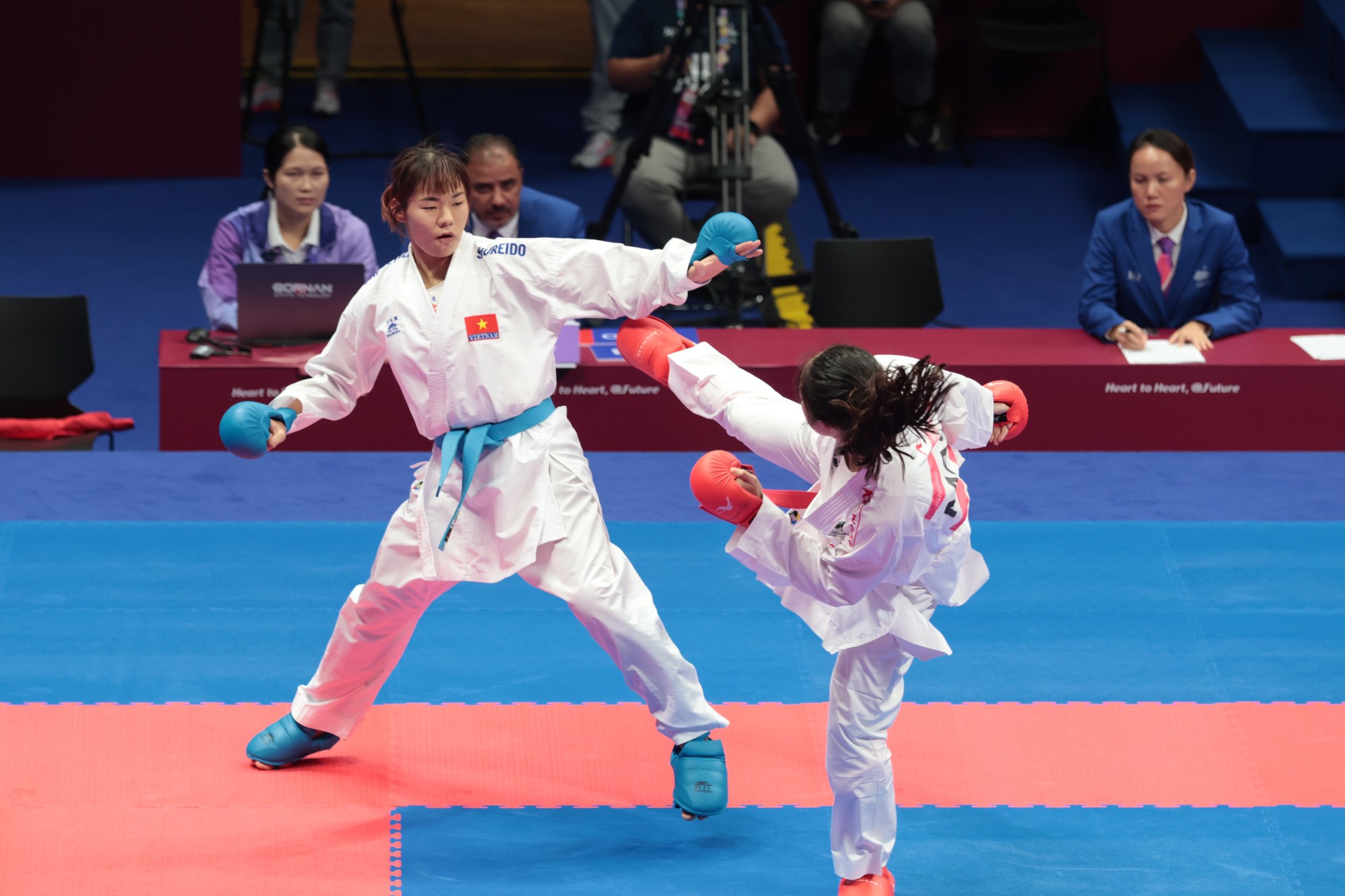 ASIAD 19 ng&agrave;y 6-10: C&ocirc; g&aacute;i v&agrave;ng karate kh&ocirc;ng thể gi&agrave;nh v&agrave;ng  - Ảnh 16.