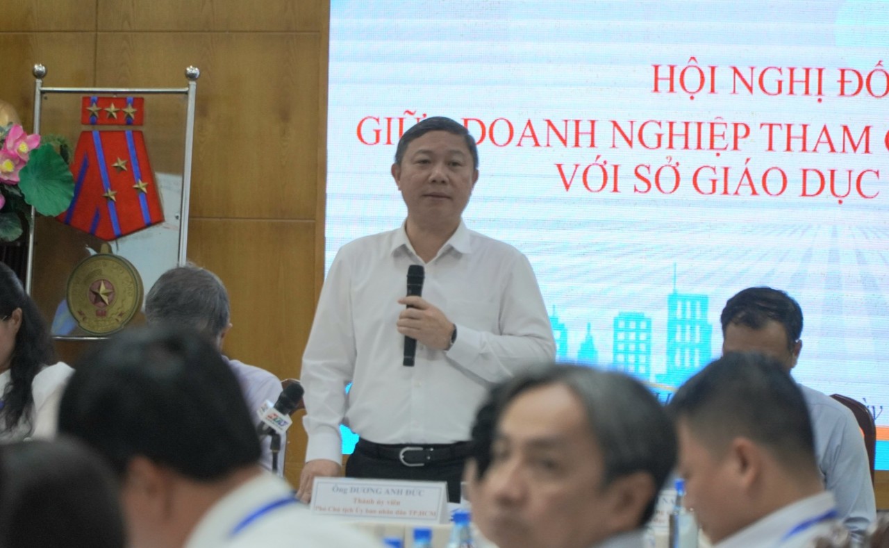 Đối thoại với Sở GD-ĐT TP HCM, doanh nghiệp tham gia đầu tư gi&aacute;o dục n&oacute;i g&igrave;? - Ảnh 2.