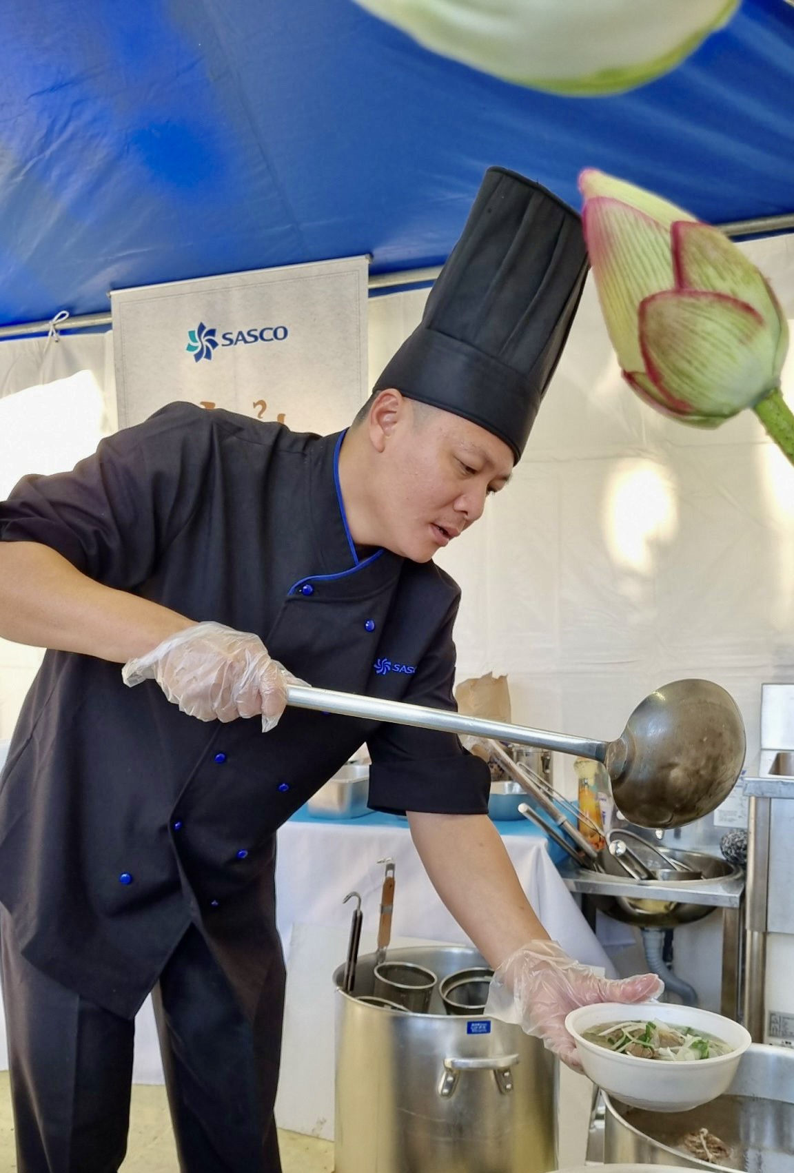 Phở Sen SASCO c&ugrave;ng c&aacute;c thương hiệu phở Việt toả hương tr&ecirc;n đất Nhật - Ảnh 3.