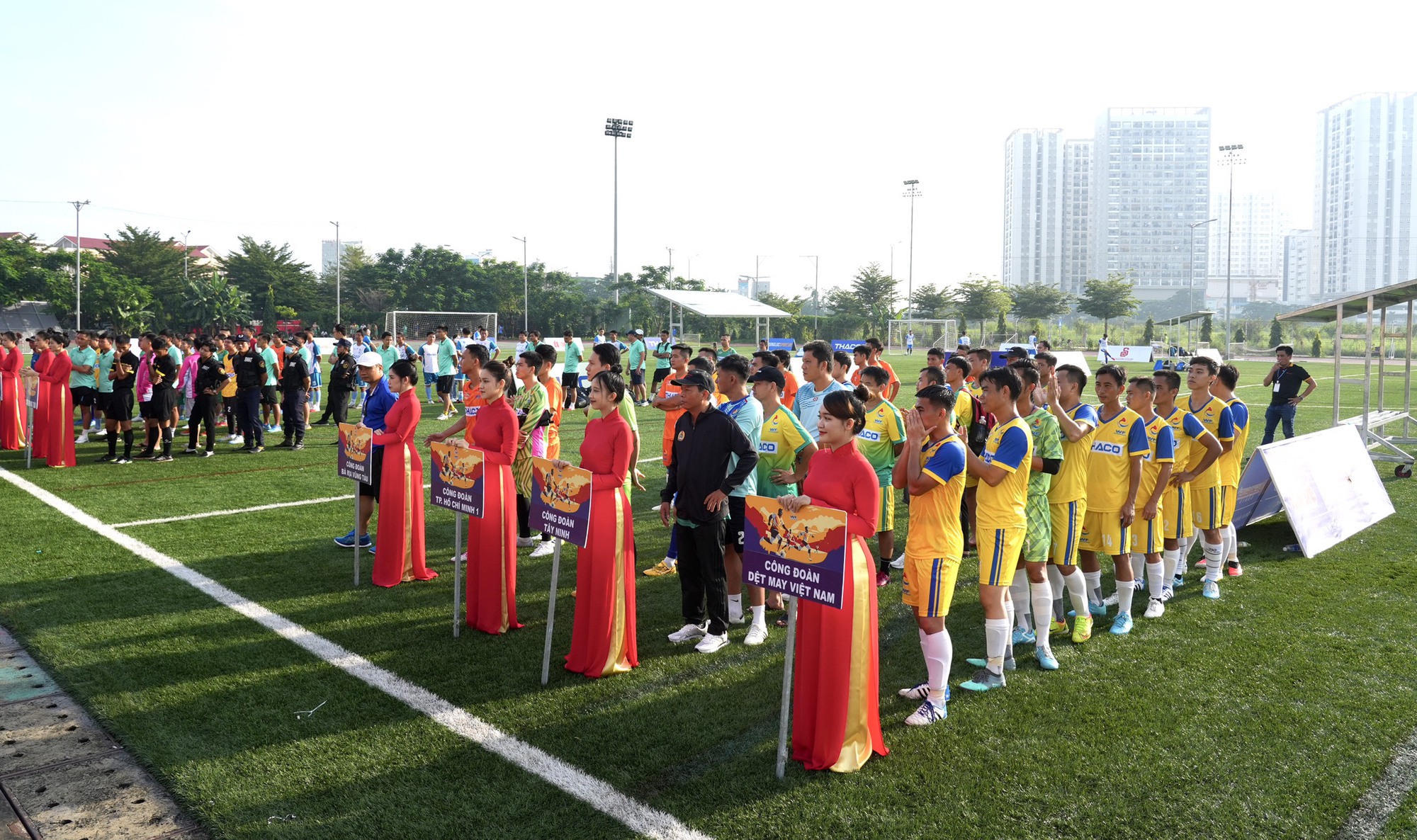 Khai mạc "Giải vô địch bóng đá công nhân toàn quốc 2023" khu vực TPHCM