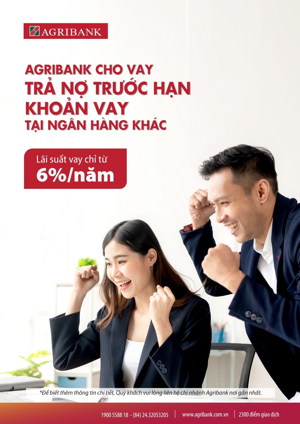 Agribank cho vay trả nợ trước hạn khoản vay tại các ngân hàng khác - Ảnh 1.