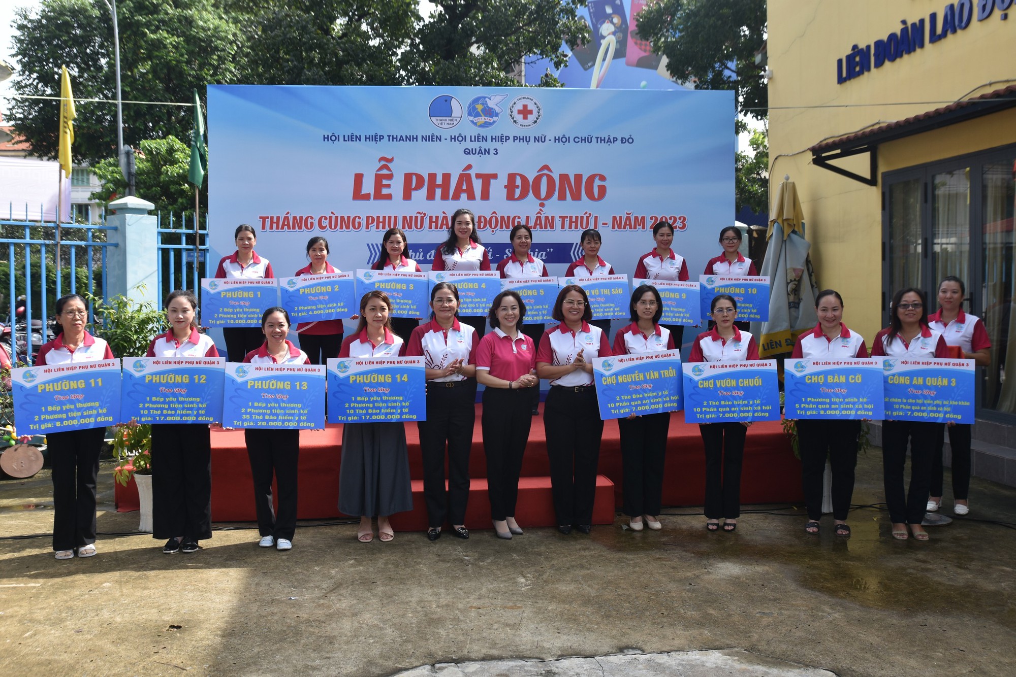 TP HCM: Toàn bộ 12 phường của quận 3 thực hiện Đường cờ Tổ quốc - Ảnh 4.