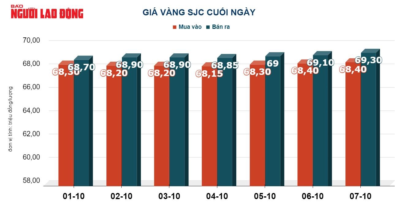 Giá vàng hôm nay 8-10: Vàng SJC gây bất ngờ - Ảnh 3.