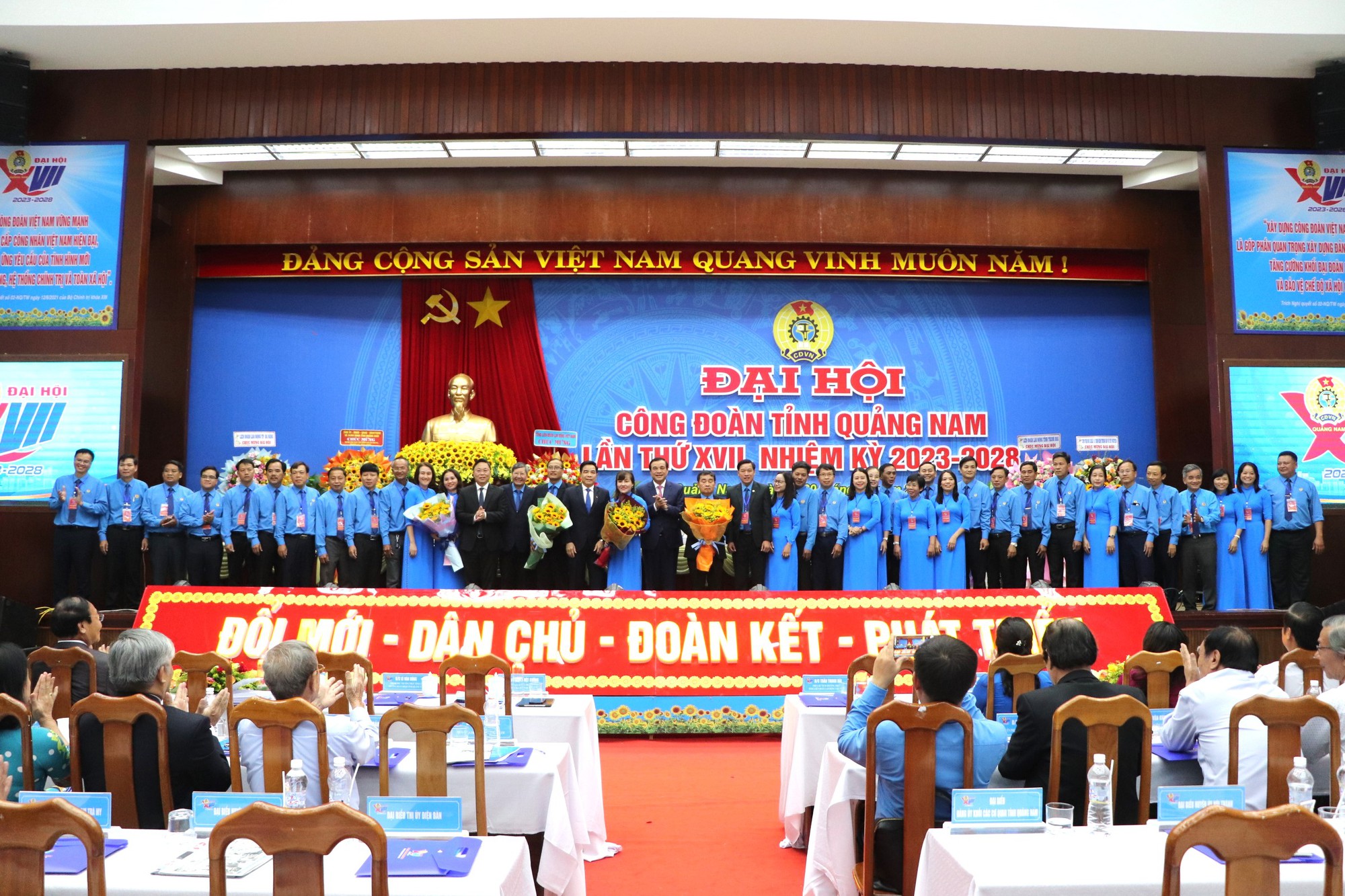 Danh sách 36 Ủy viên Ban chấp hành LĐLĐ tỉnh Quảng Nam nhiệm kỳ 2023-2028