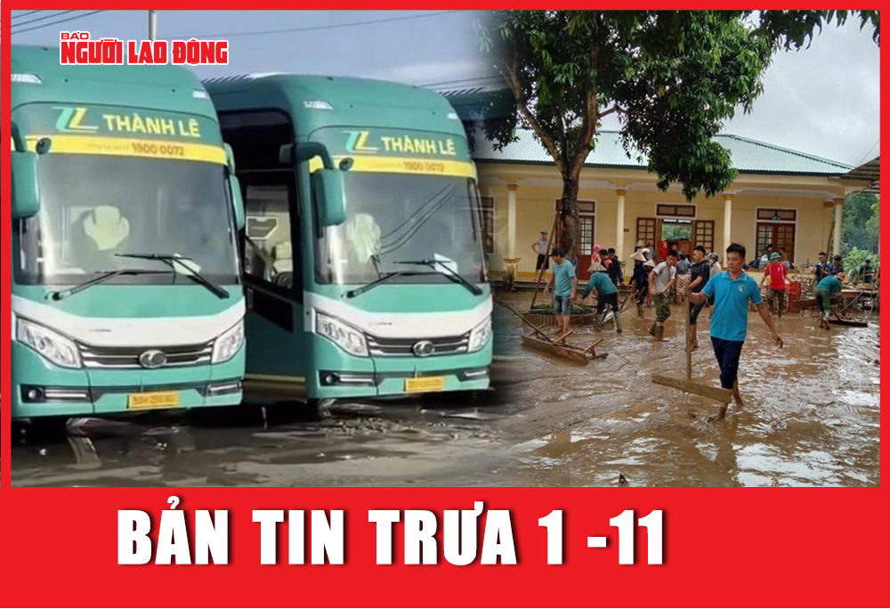 Bản tin trưa 1-11: Nhà xe Thành Bưởi phủ nhận là “anh em” với nhà xe Thành Lê