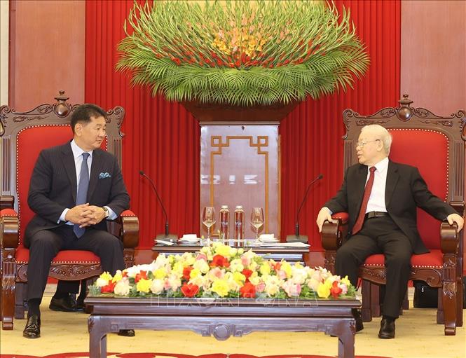 Tổng B&iacute; thư Nguyễn Ph&uacute; Trọng: Đưa quan hệ Việt Nam - M&ocirc;ng Cổ l&ecirc;n tầm cao mới - Ảnh 3.