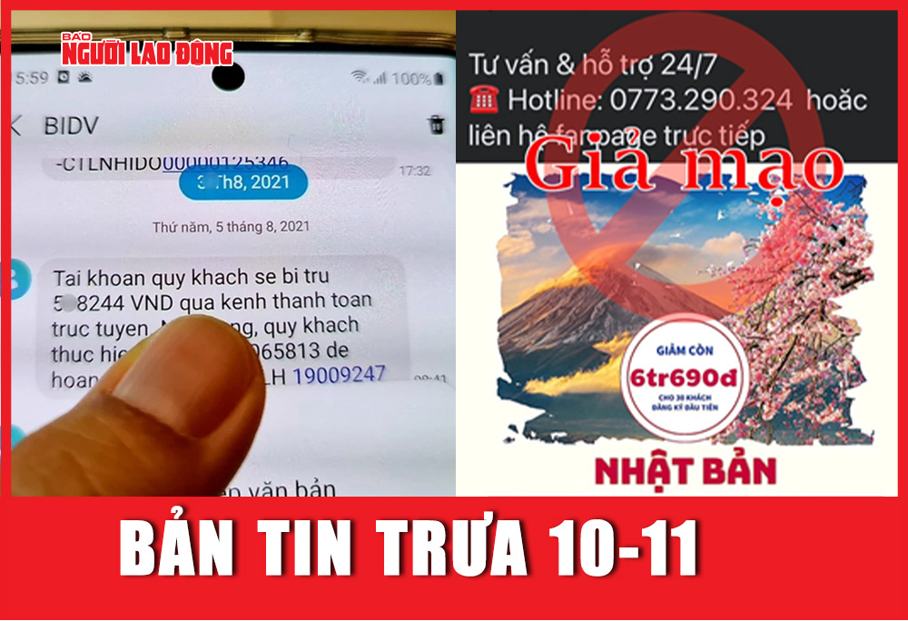 Bản tin trưa 10-11: Cải cách tiền lương, điều chỉnh lương hưu từ 1-7-2024