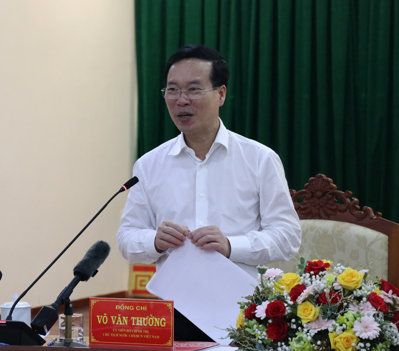 Chủ tịch nước Võ Văn Thưởng: Phú Yên cần thu hút những dự án lớn, đột phá