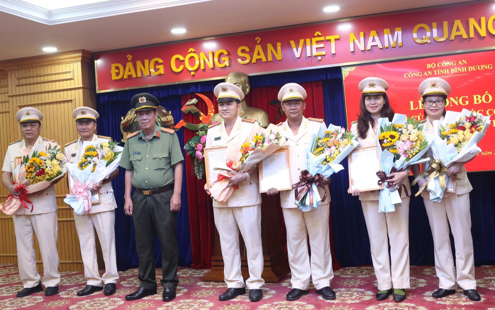 Thượng tá Ngô Trọng Sáng làm Trưởng Phòng CSGT Bình Dương