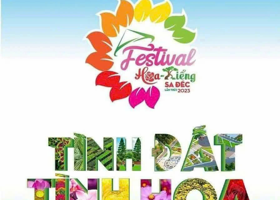 Độc đáo bộ nhận diện về festival hoa kiểng đầu tiên ở Đồng Tháp