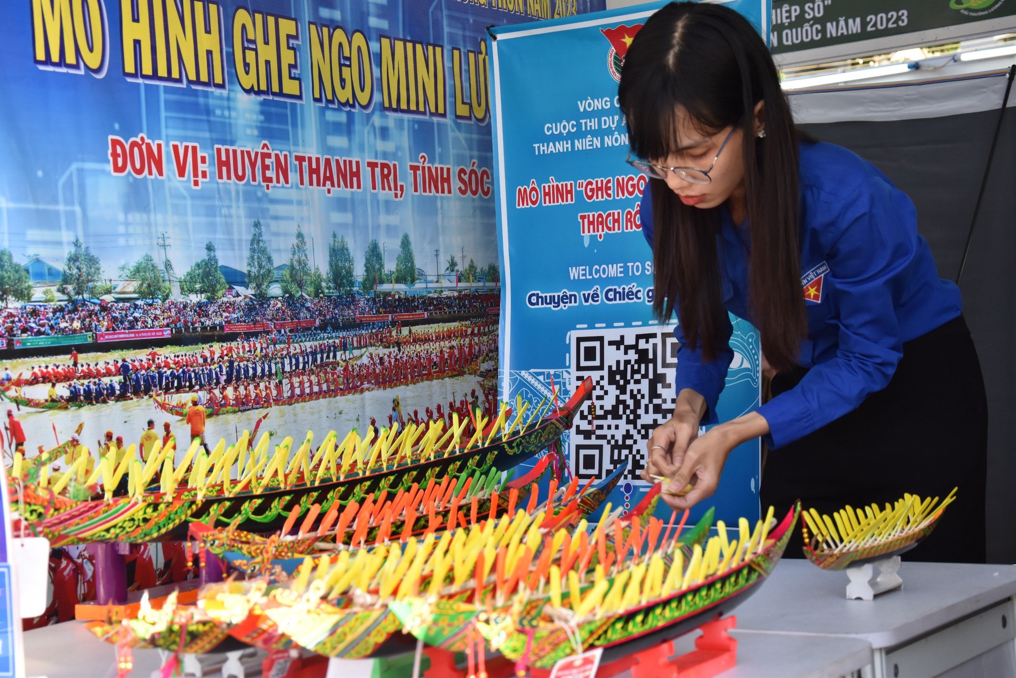 Khai mạc hội chợ nông sản thanh niên toàn quốc tại Sóc Trăng - Ảnh 5.