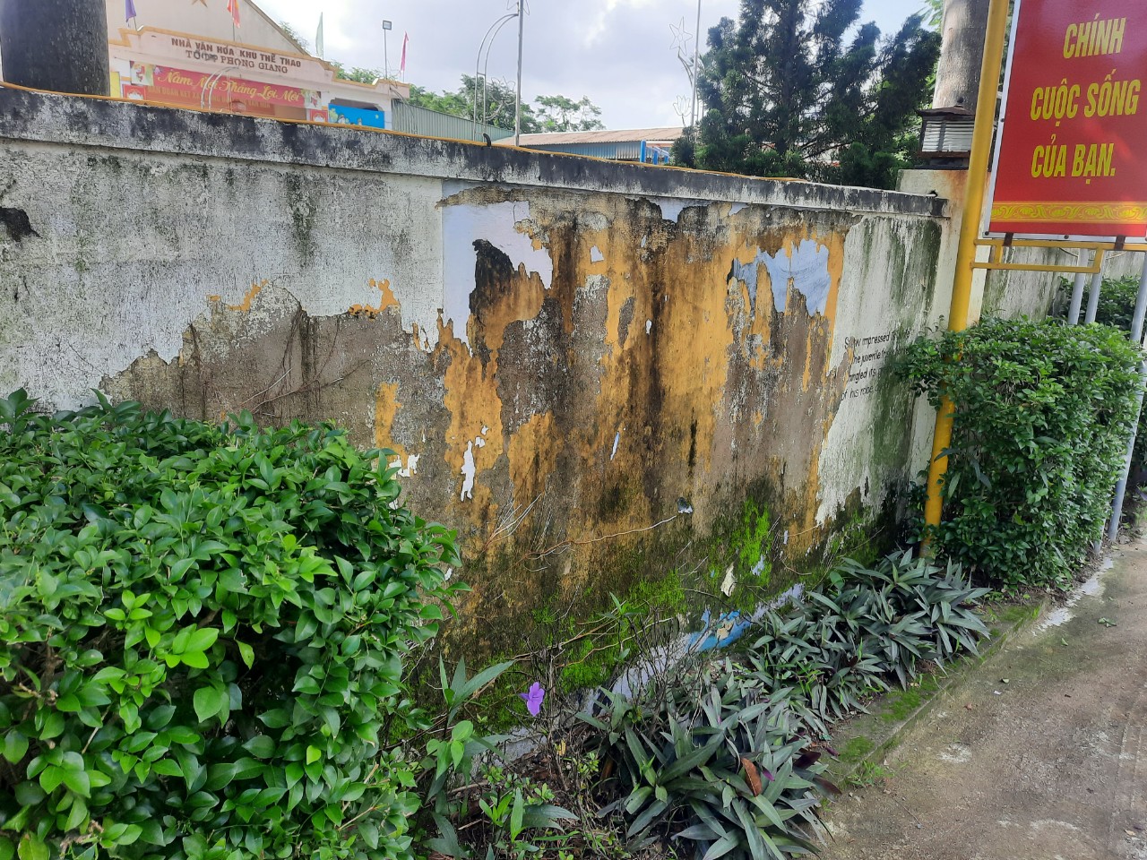 Đường b&iacute;ch hoạ loang lổ, mất mỹ quan tr&ecirc;n qu&ecirc; hương Đại thi h&agrave;o Nguyễn Du - Ảnh 3.