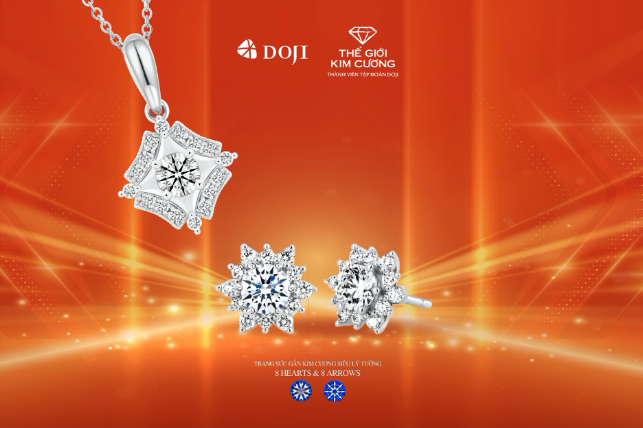 Đến VIJF nhận ưu đ&atilde;i tới 40% từ DOJI v&agrave; Thế Giới Kim Cương - Ảnh 2.