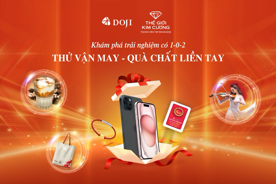 Đến VIJF nhận ưu đ&atilde;i tới 40% từ DOJI v&agrave; Thế Giới Kim Cương - Ảnh 4.