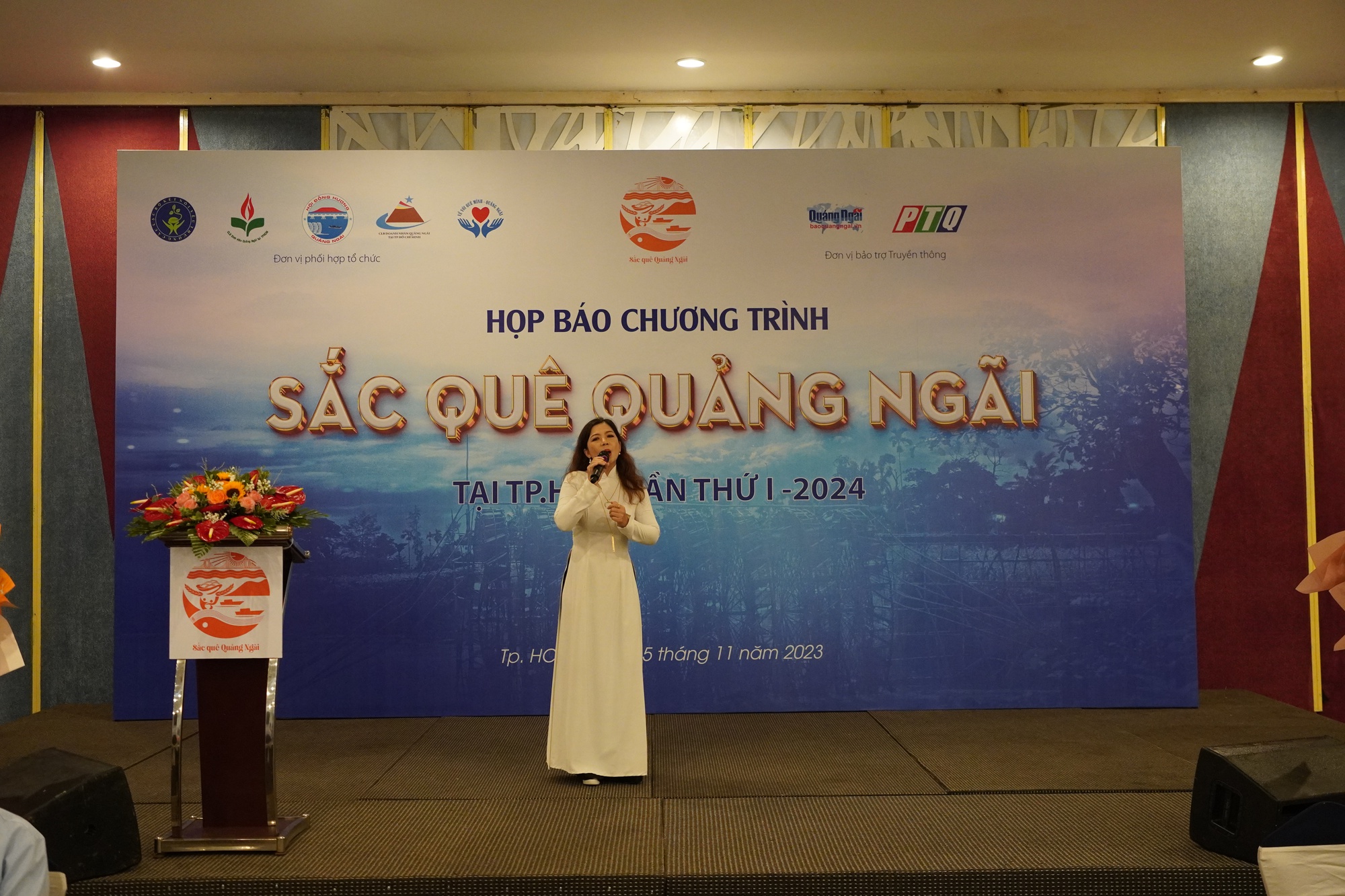 Khởi động chương tr&igrave;nh Sắc qu&ecirc; Quảng Ng&atilde;i 2024 tại TP HCM - Ảnh 1.